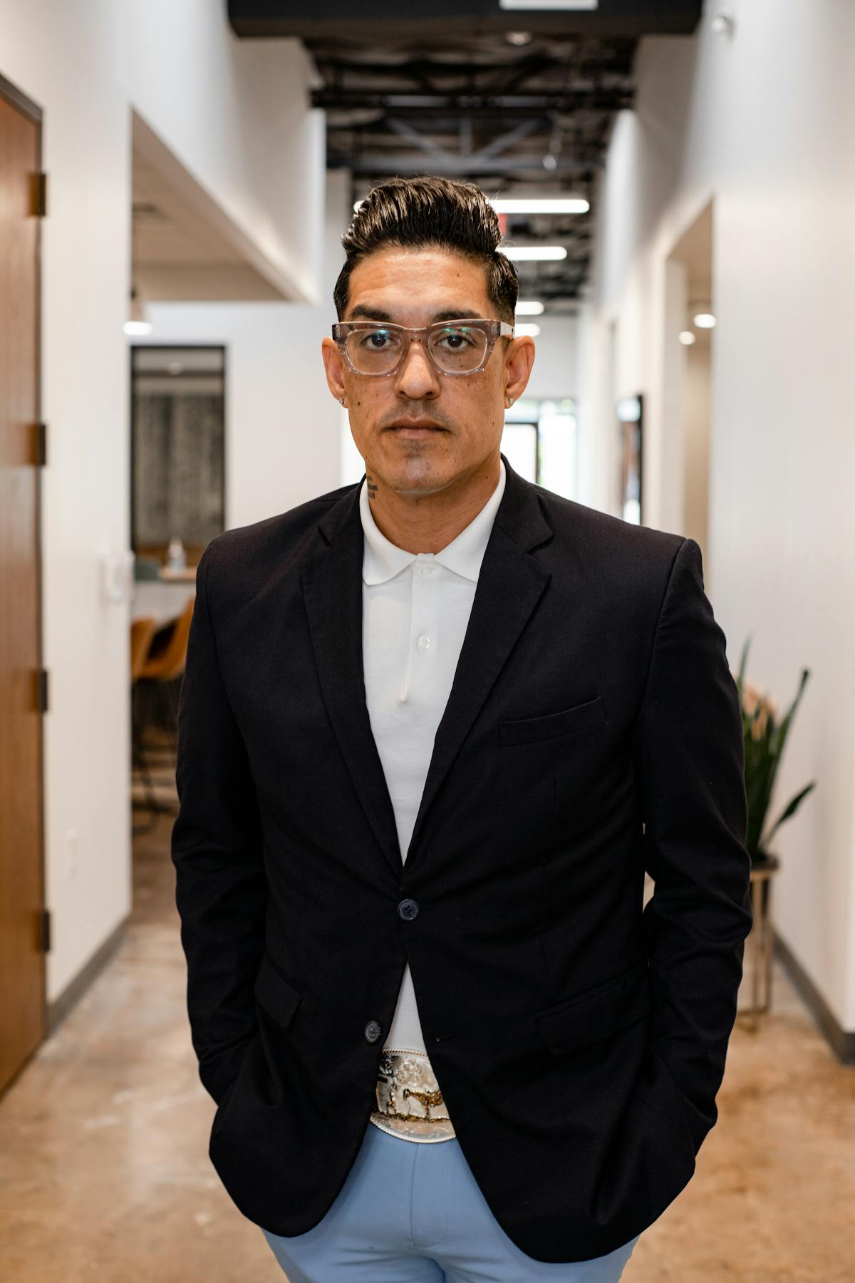 a man wearing a suit and tie
