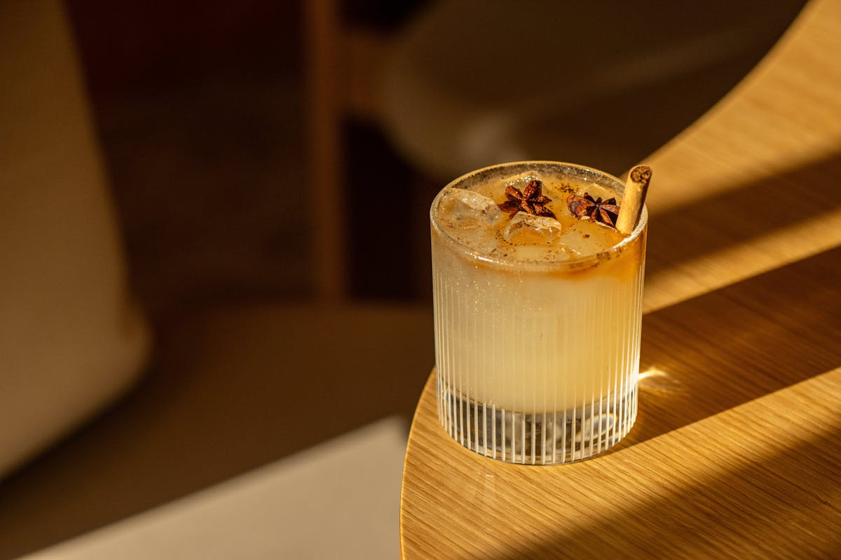 drink on a table