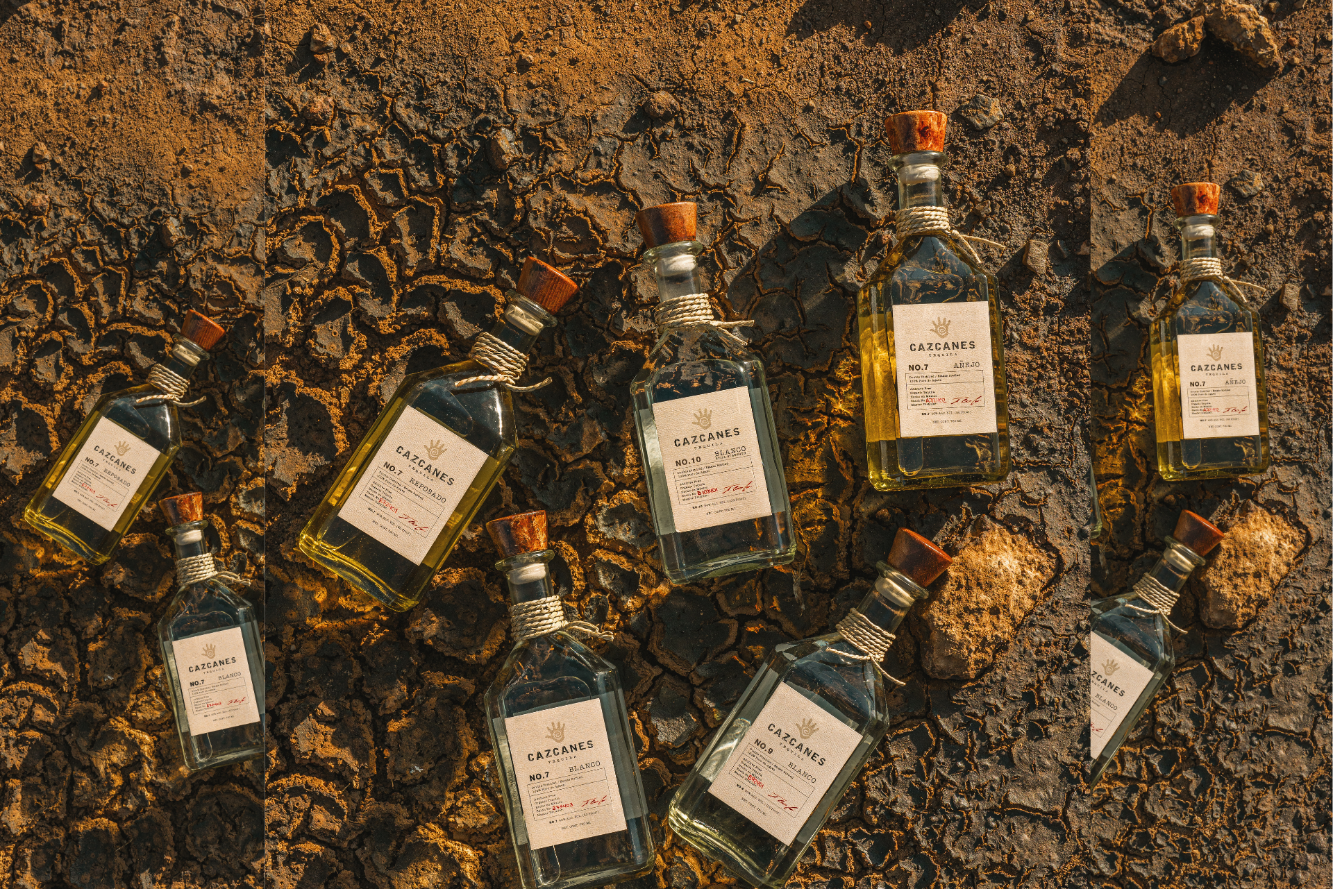 a group of bottles on the ground