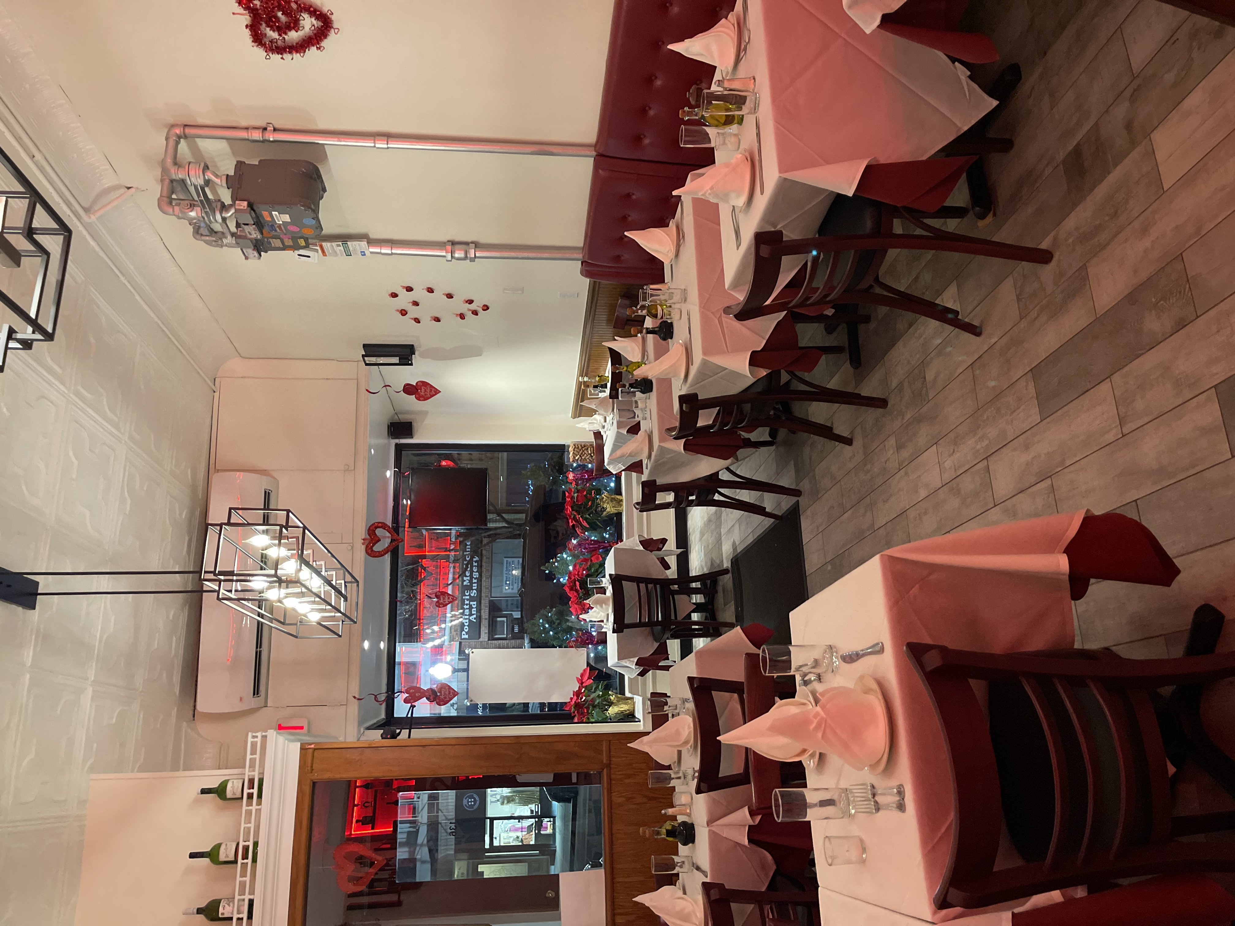 a room filled with furniture and a fire place