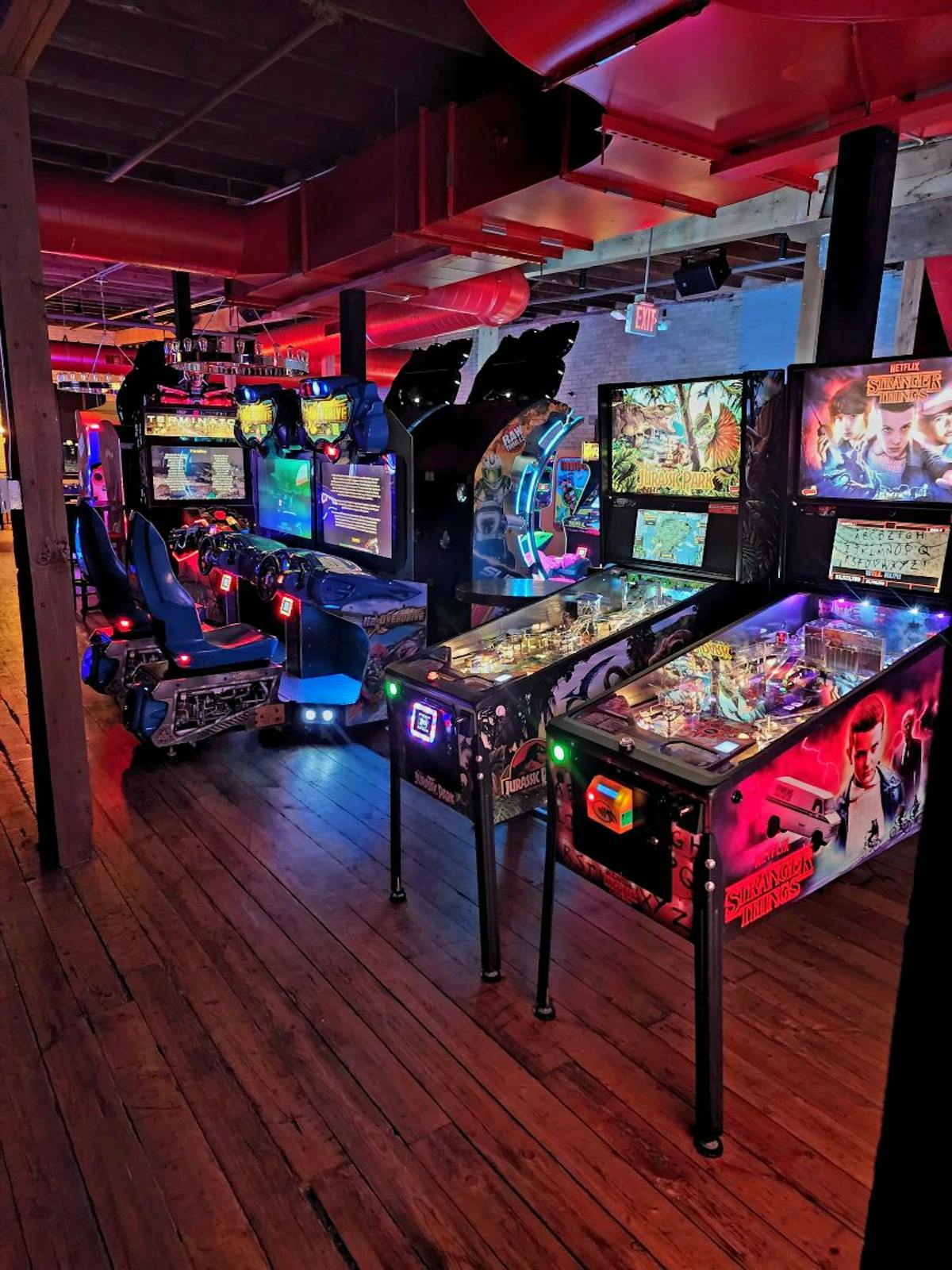 Arcade Bar Fun at Brick & Bourbon: Where Cocktails Meet Classic Games