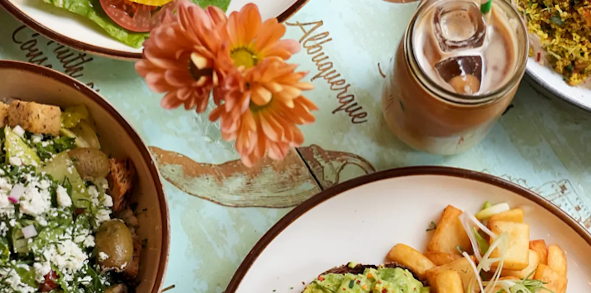 Brunch at The Grey Dog | Flowers, Coffee, Avocado Toast