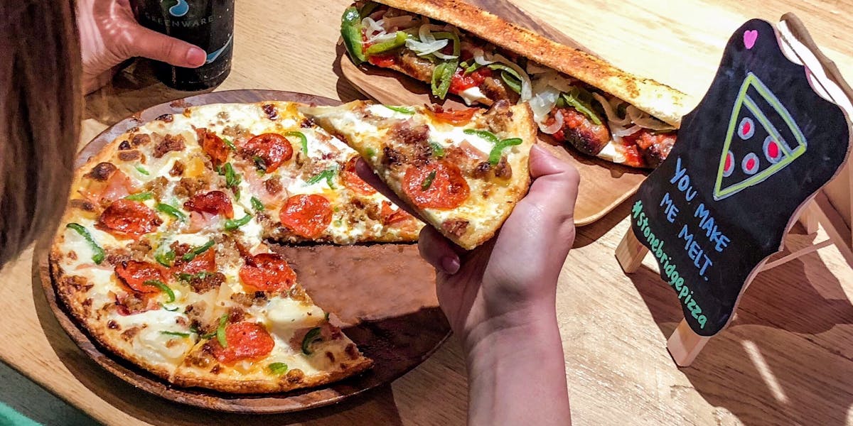 Menu Stone Bridge Pizza Salad Menu Stone Bridge Pizza Salad