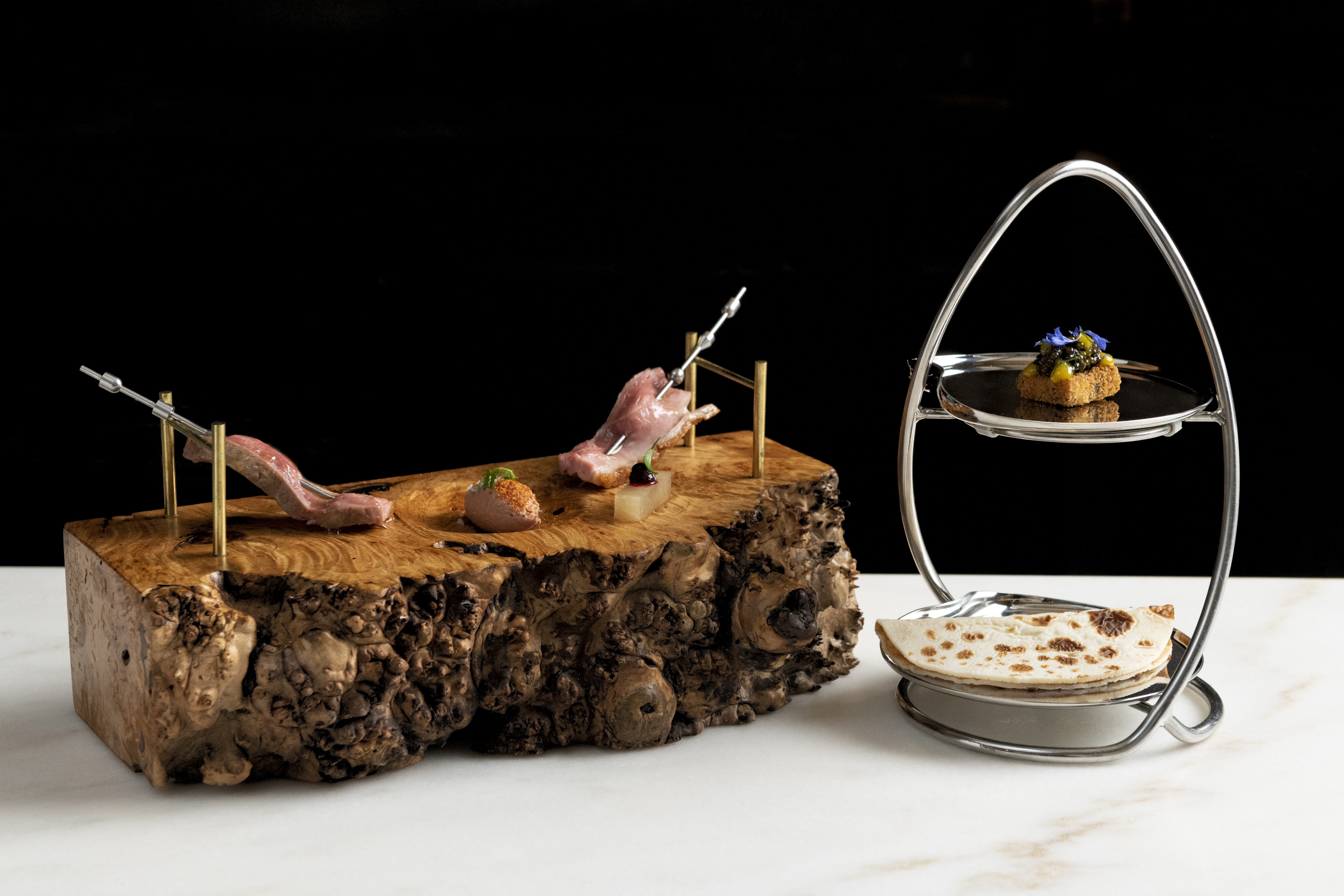 a slice of cake on a plate on a table