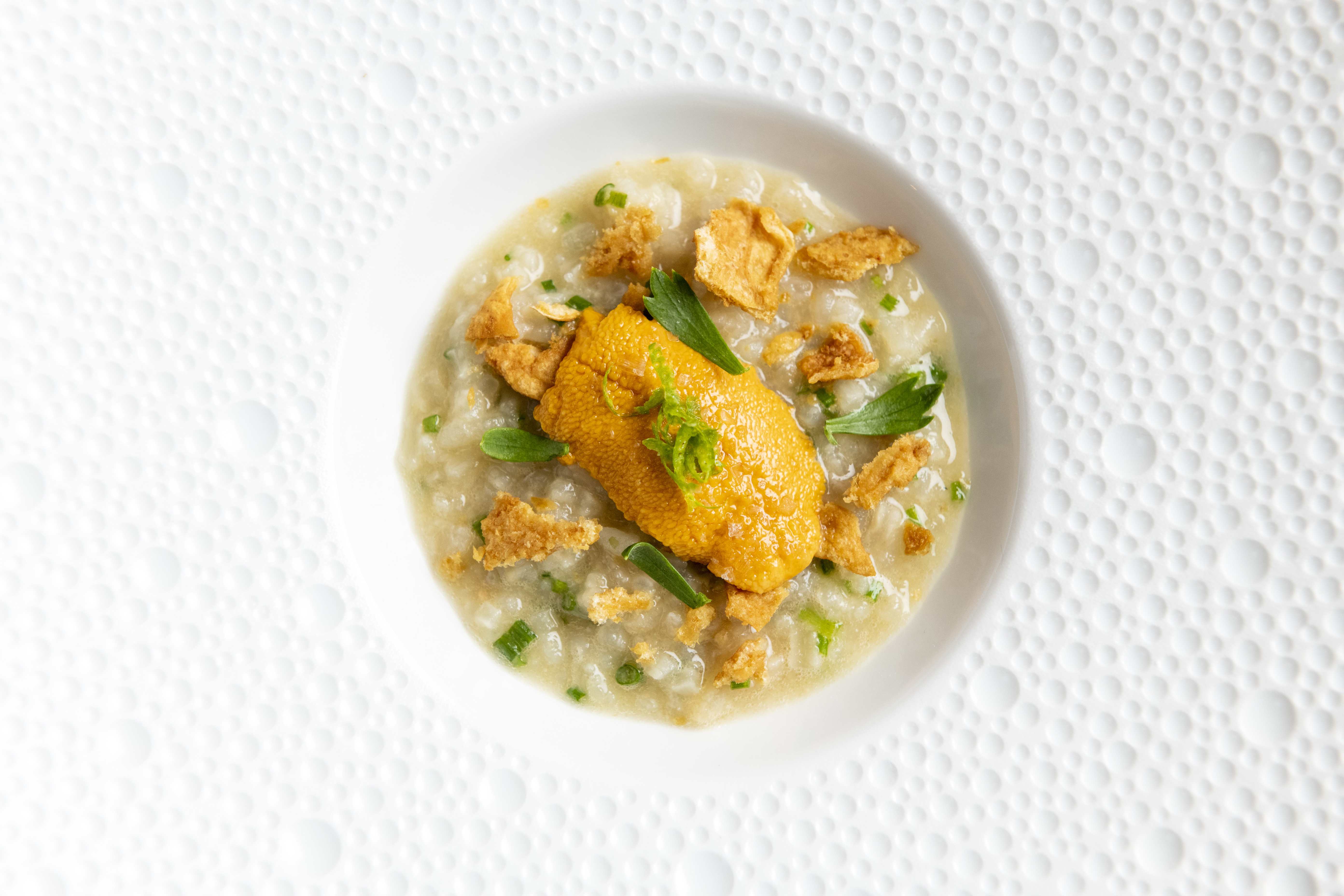 a bowl of food on a plate