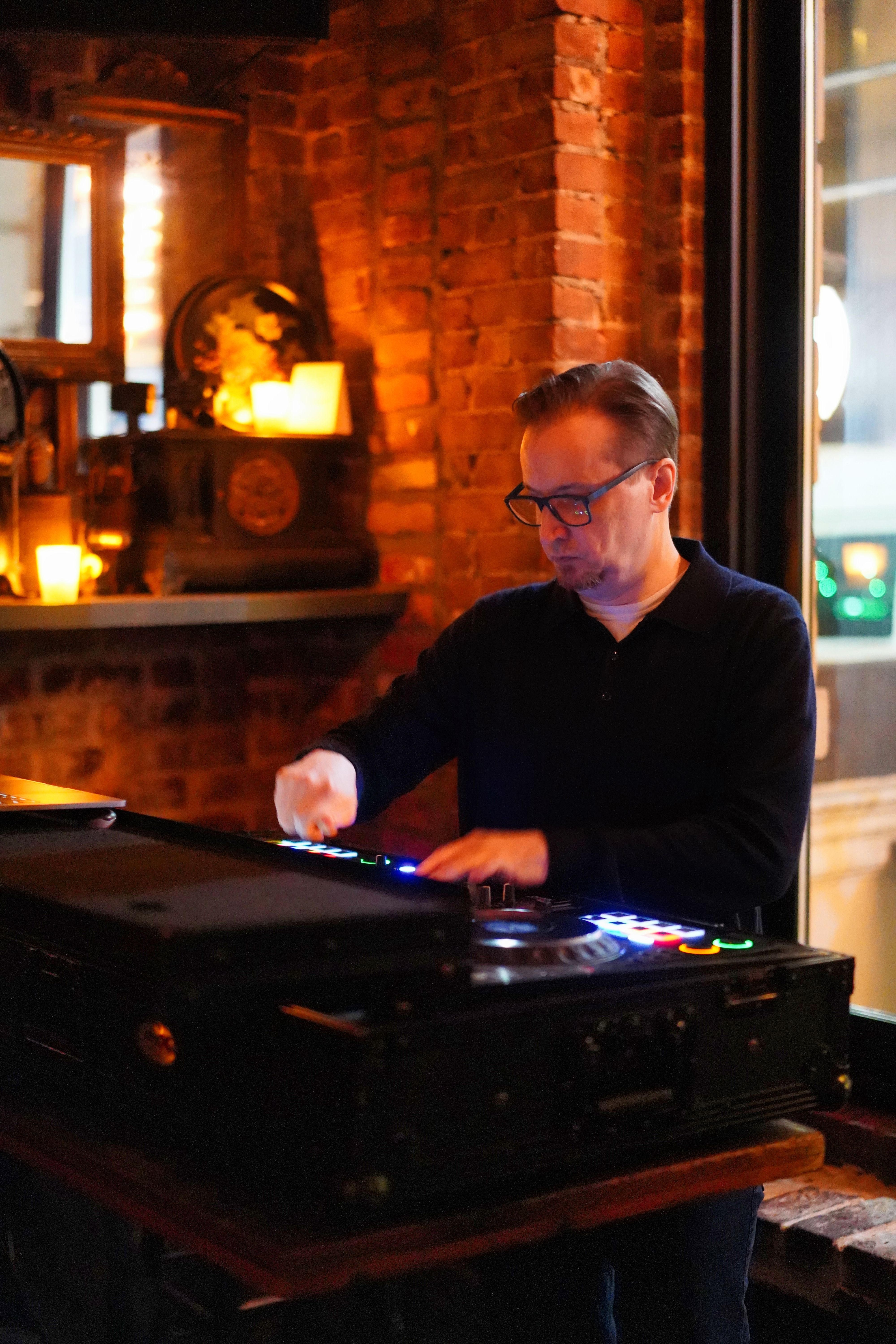 A DJ and a controller