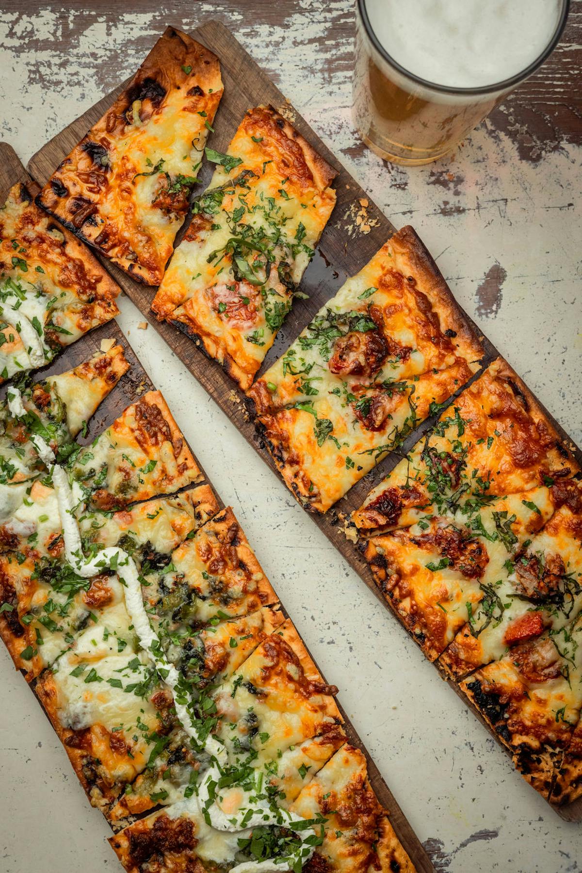 a slice of pizza