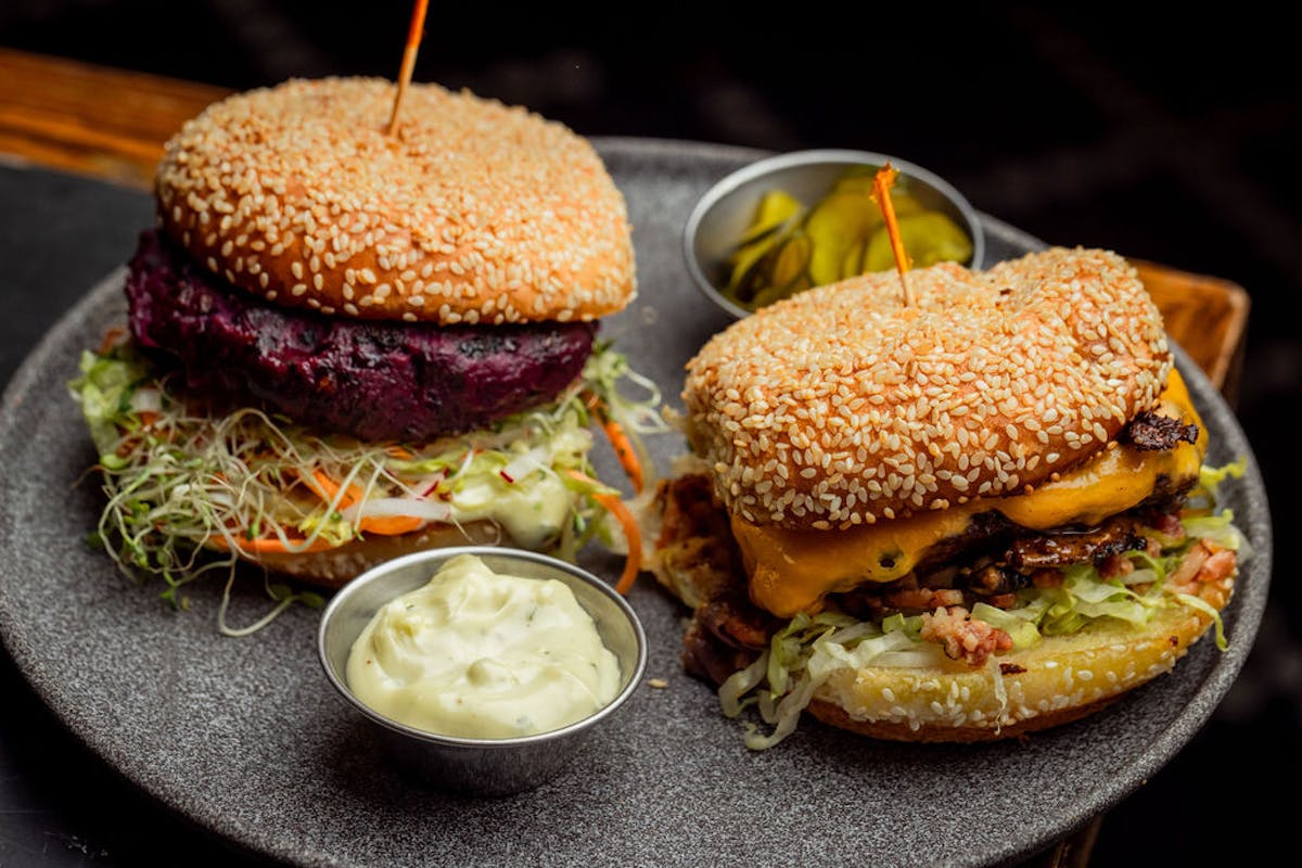 a sandwich on a plate