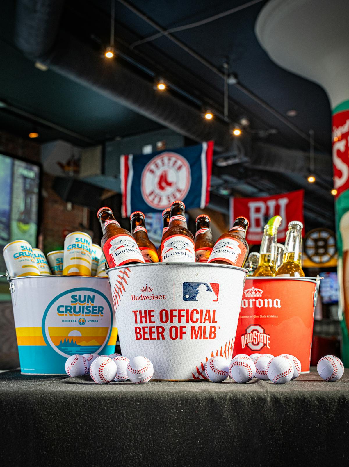 buckets of beer