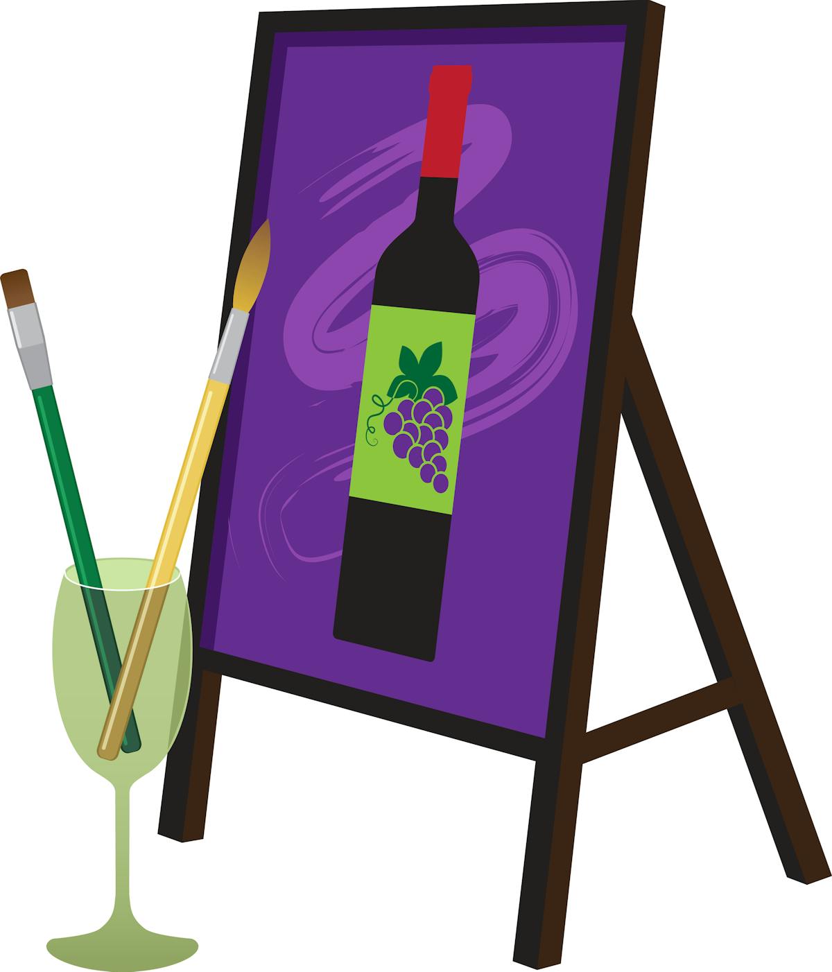 Paint & Sip graphic