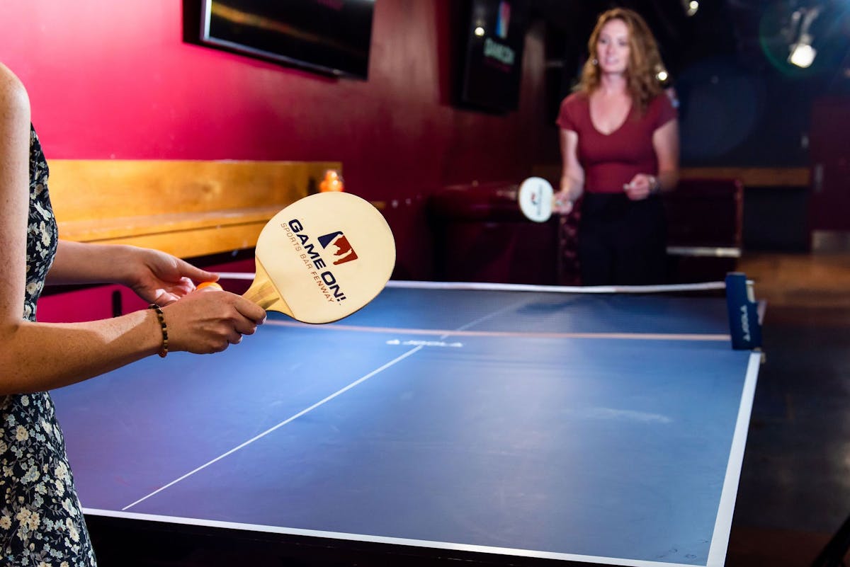 games at game on, sports bar in boston