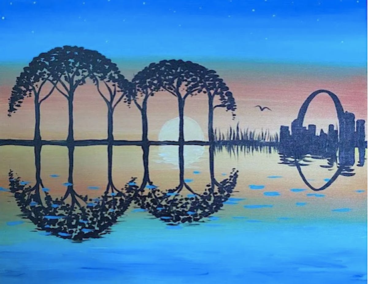 paint night at game on april 26 2023