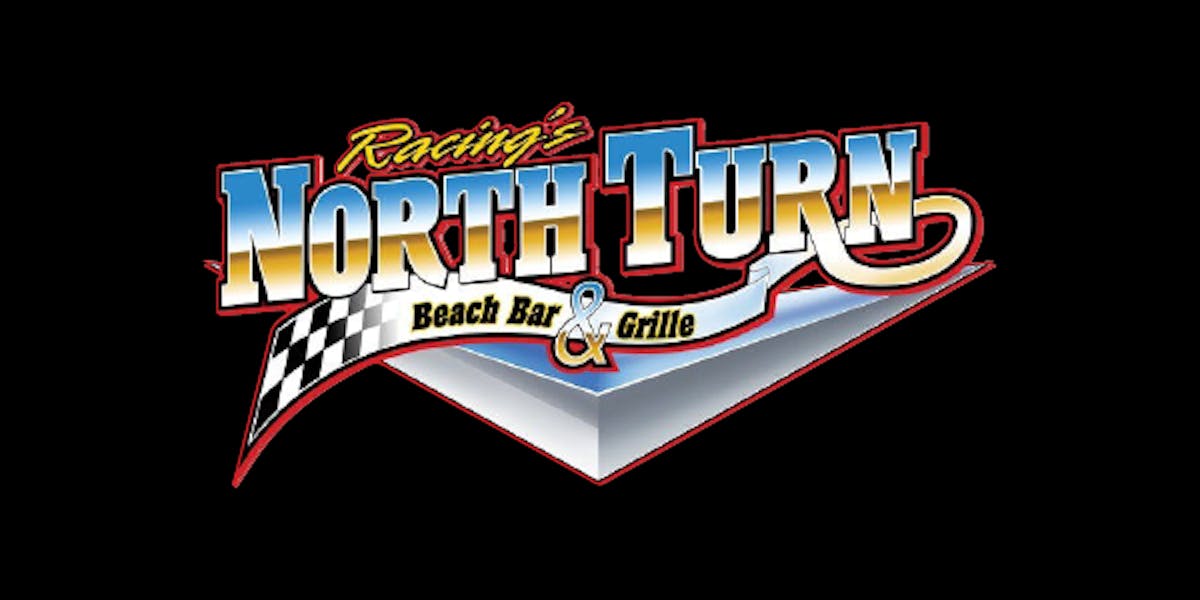 Racing's North Turn | Sits directly on the Sand where Beach Racing ...