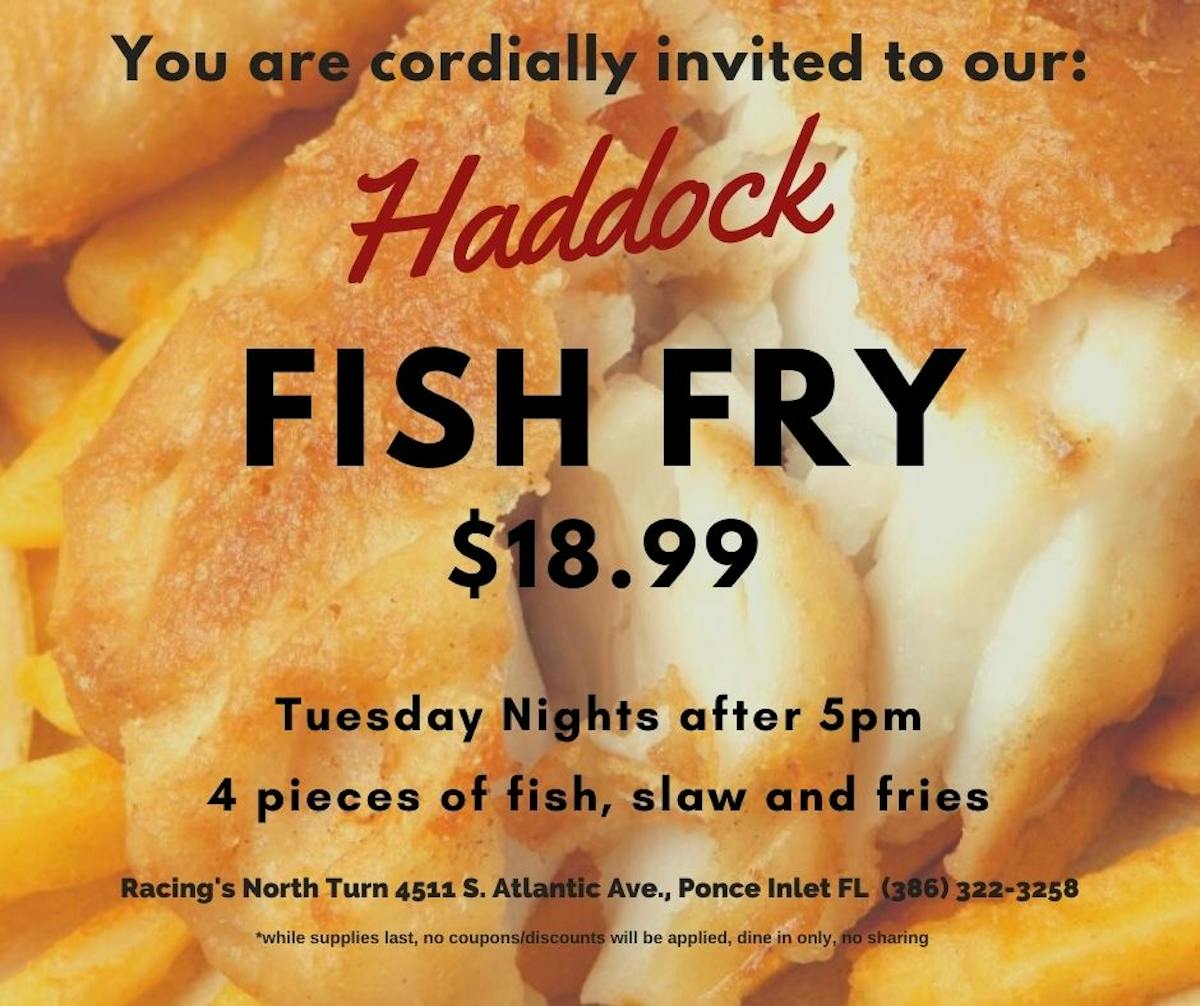 Fried Haddock Dinner