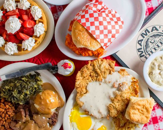 a plate of food on a table