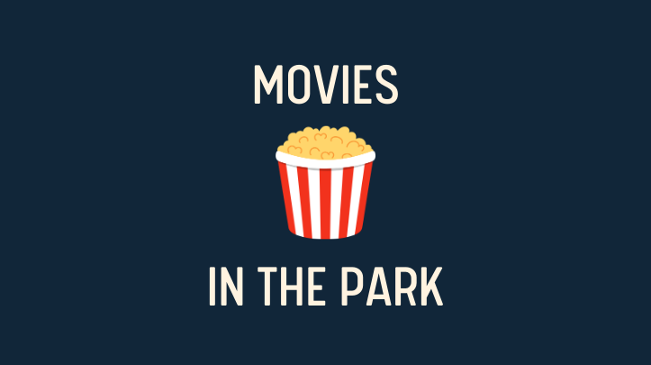 a red and white striped bucket with popcorn