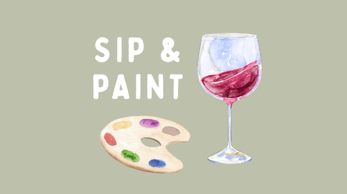 a glass of wine