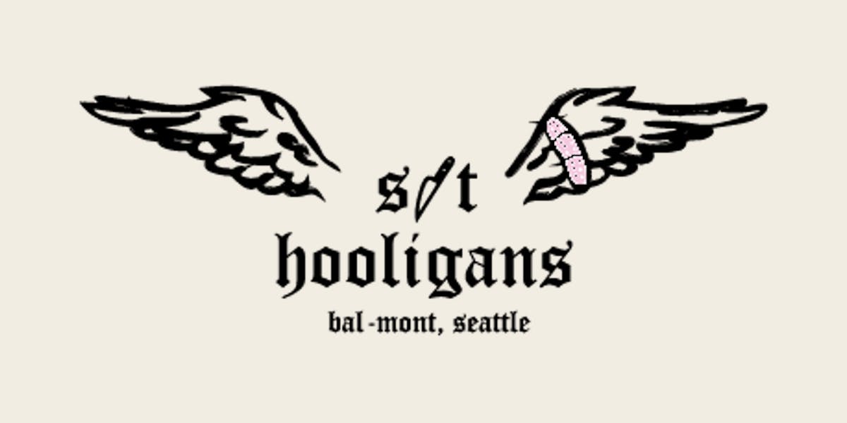 S/T Hooligan's restaurant logo - View nutrition facts, calories, and macros for menu items at 4354 Leary Way NW Seattle, WA 98107