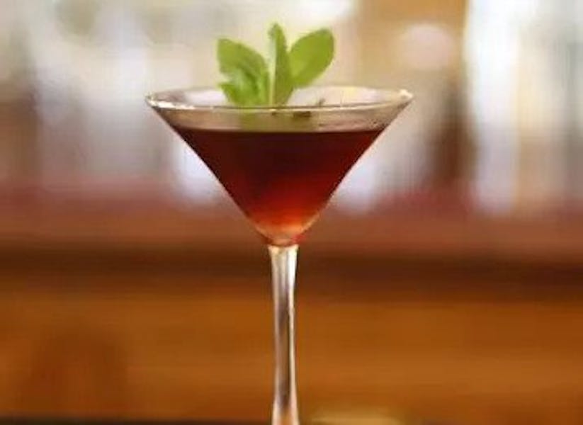 Fig Martini Two Ways the girl & the fig French Restaurant in Sonoma, CA