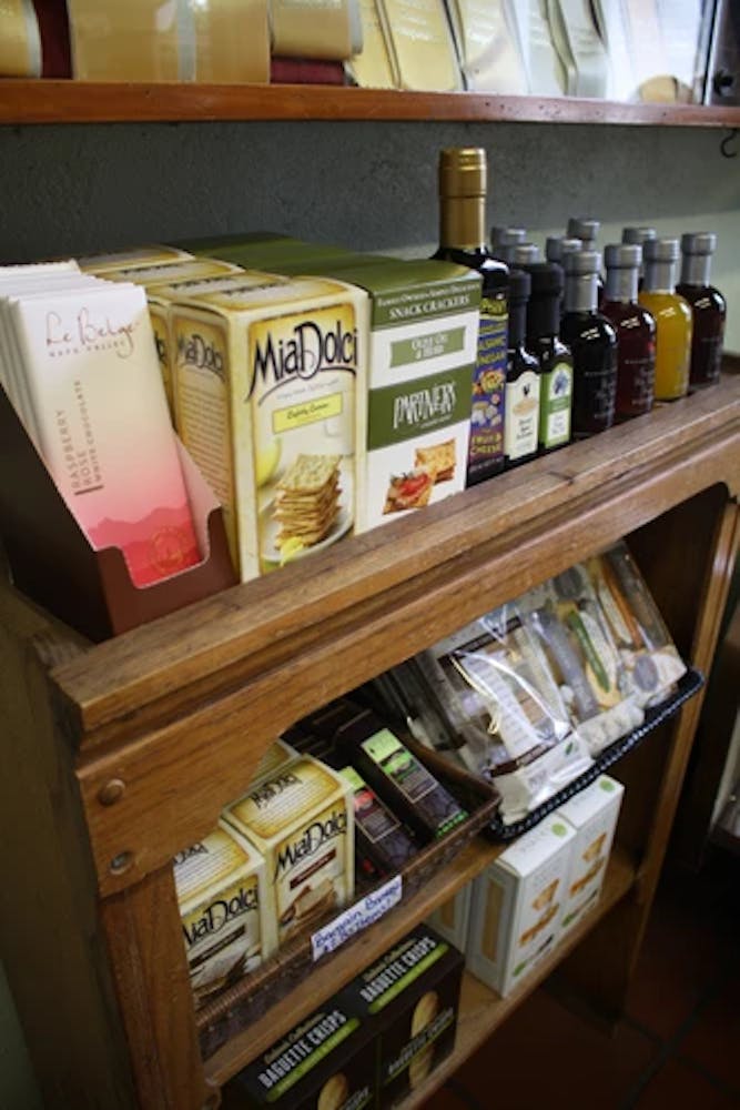 a refrigerator filled with food