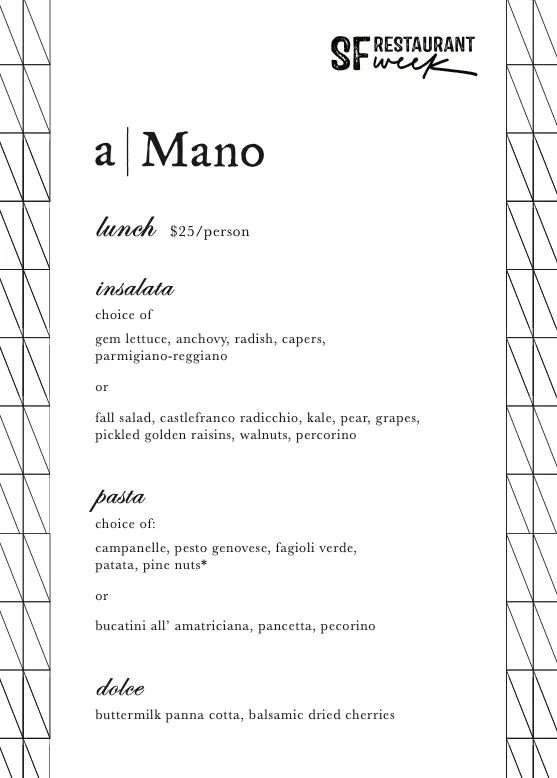 SF Restaurant Week A Mano In San Francisco CA sf-restaurant-week-a-mano-in-san-francisco-ca