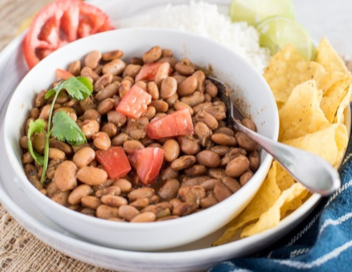 a bowl of food on a plate