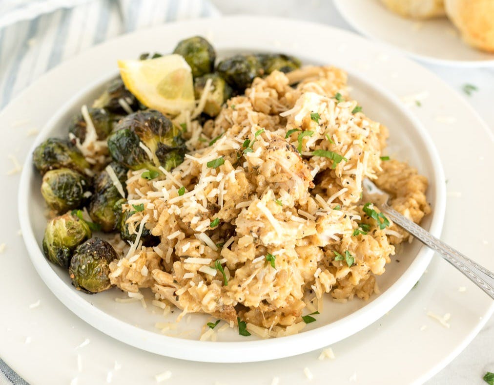 a plate of food