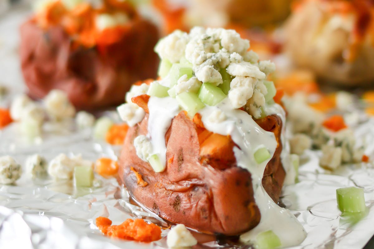 a close up of a plate of food