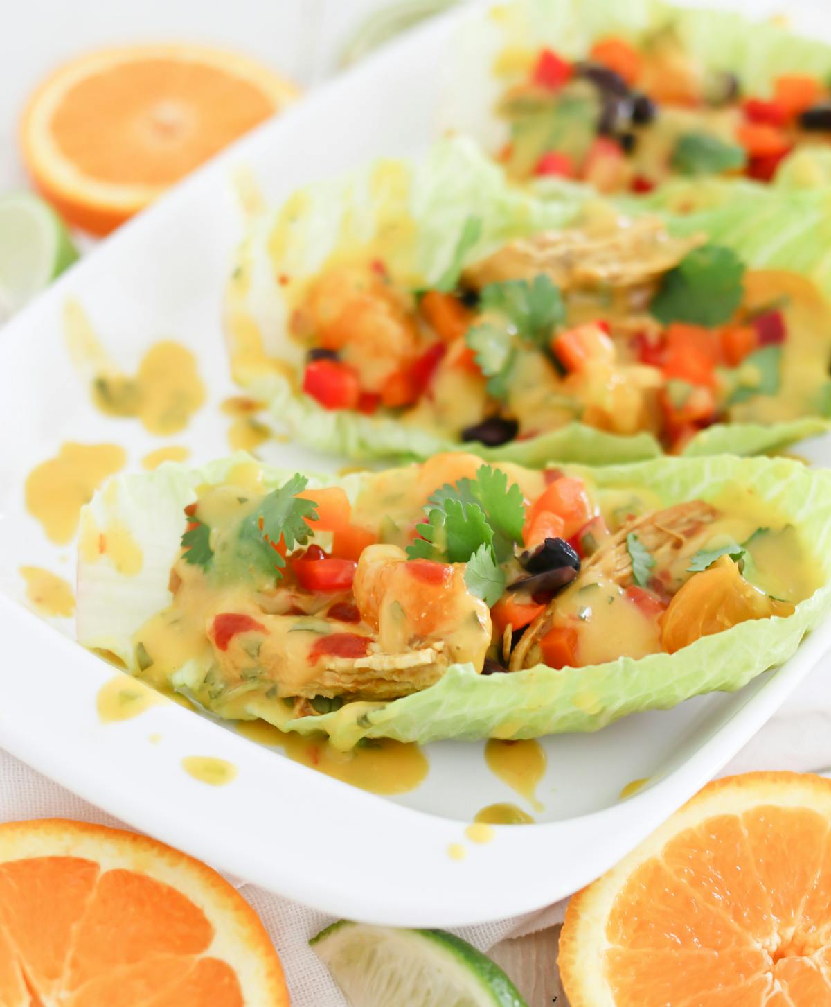 a plate of food