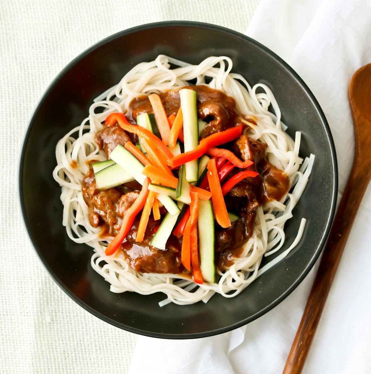 a bowl of food on a plate