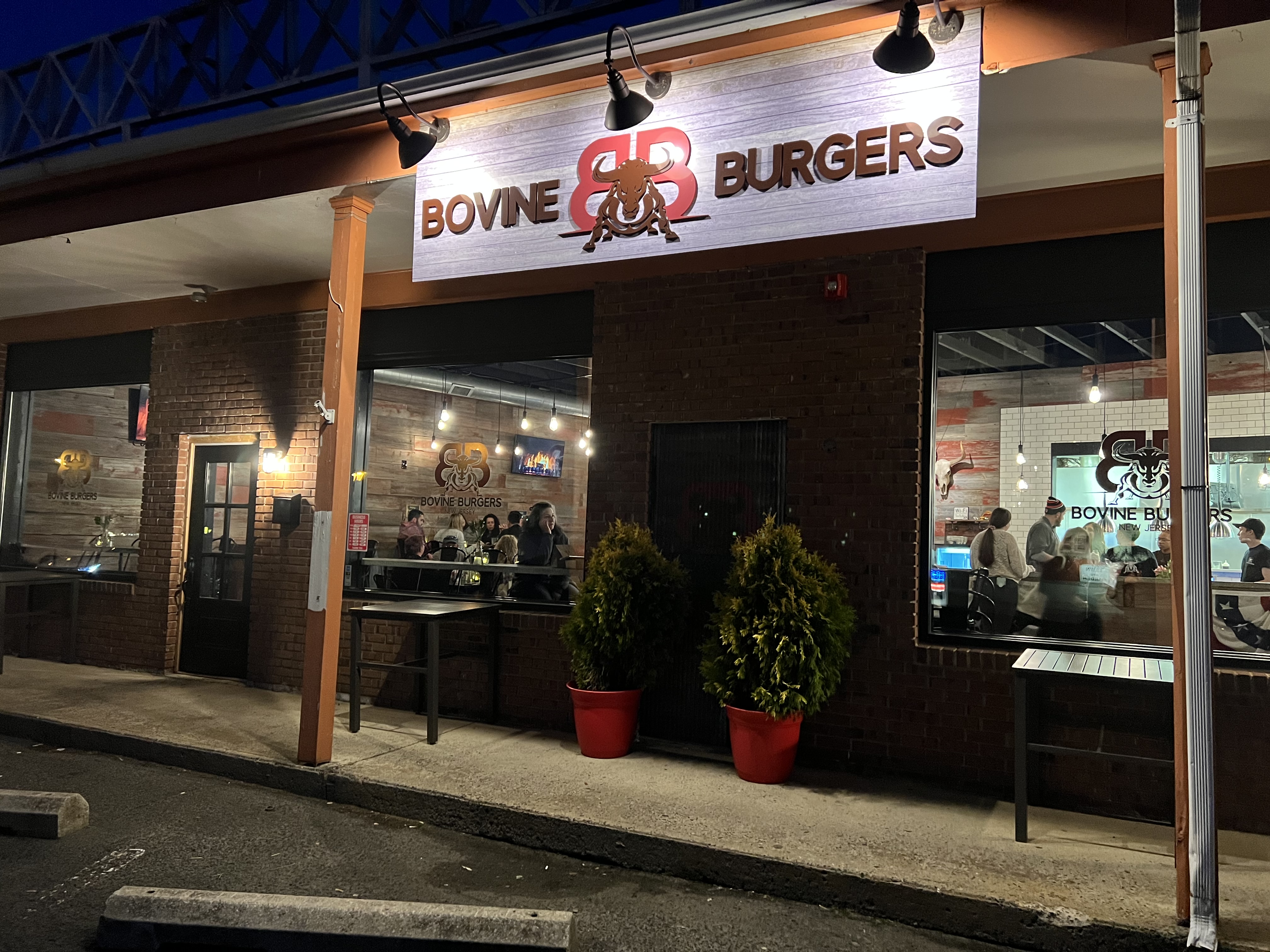 a store front at day