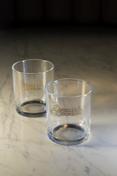 Bridges & Bourbon Rocks Glass Set Bridges & Bourbon