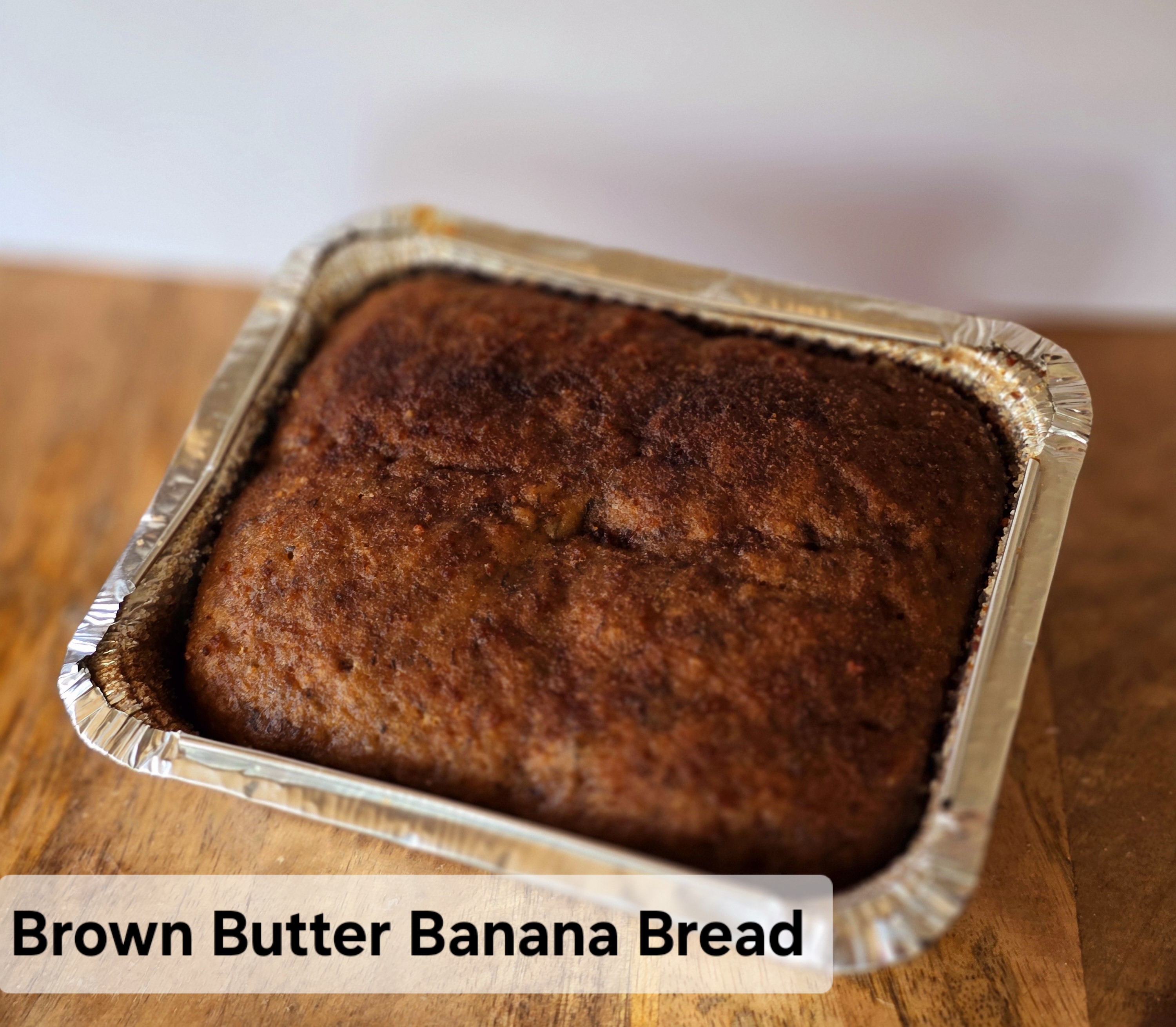 brown butter banana bread