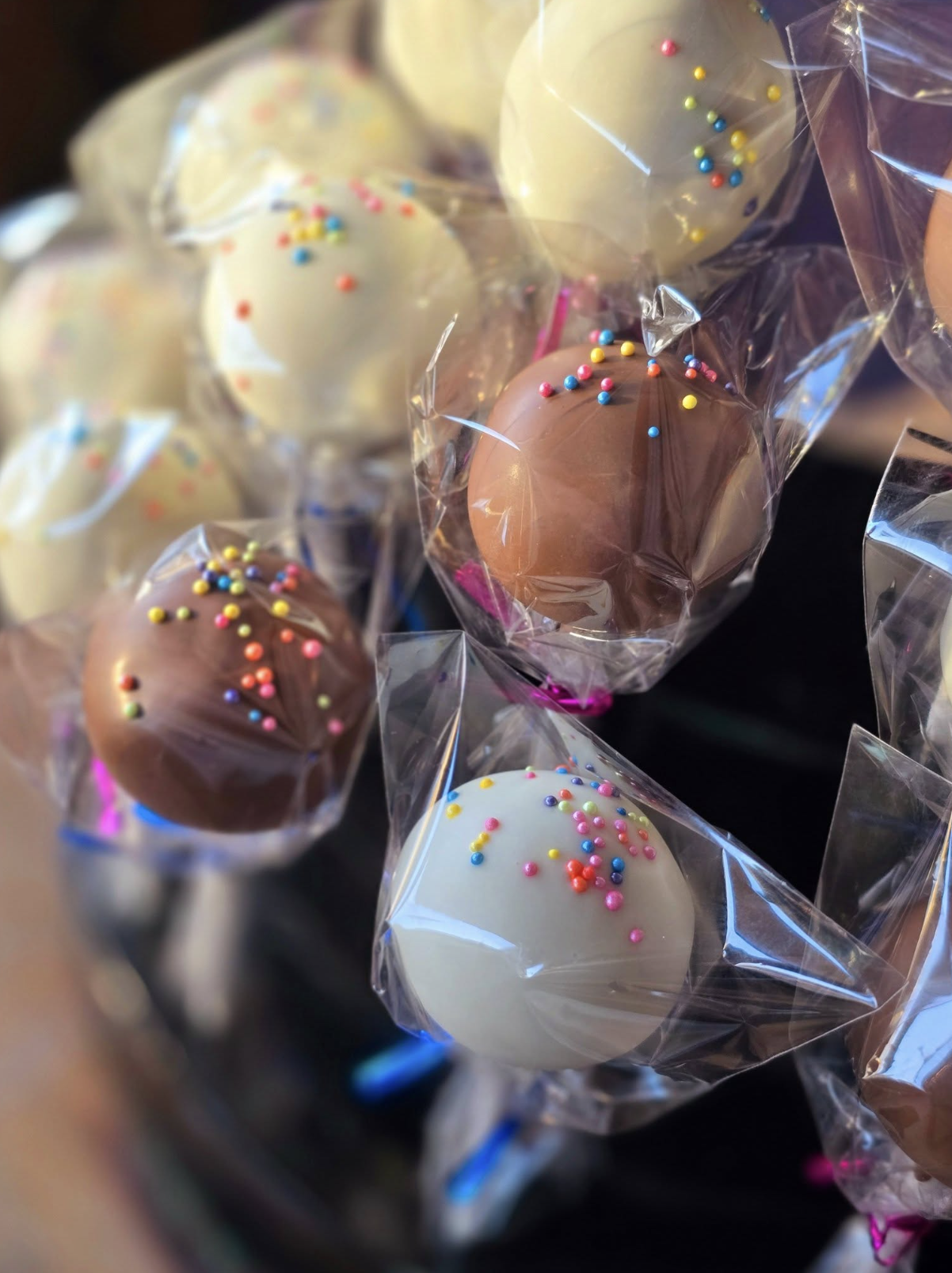 chocolate popsicles