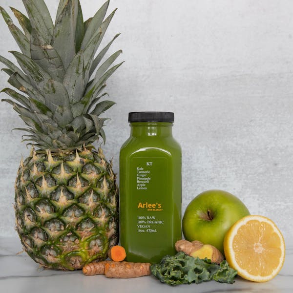 KT Blend 16oz Arlee's Raw Blends Fresh Pressed Juice Blends and