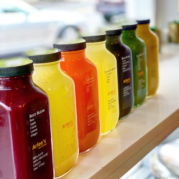 Build Your Own Cleanse 6 Juices Arlee's Raw Blends Fresh Pressed