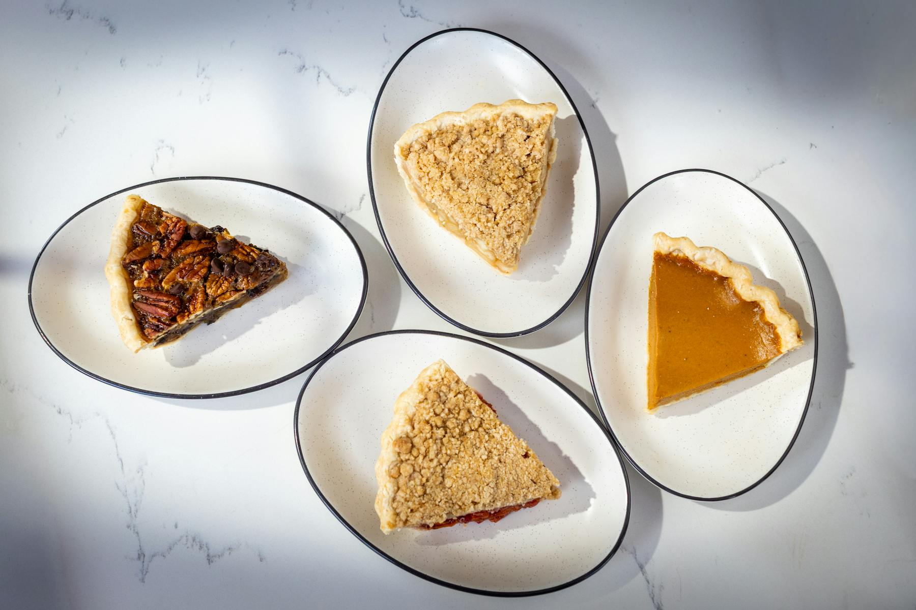 a plate of food on a table