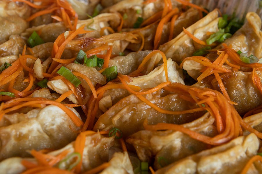 Sweet Sour Pork Dumplings Koy Boston