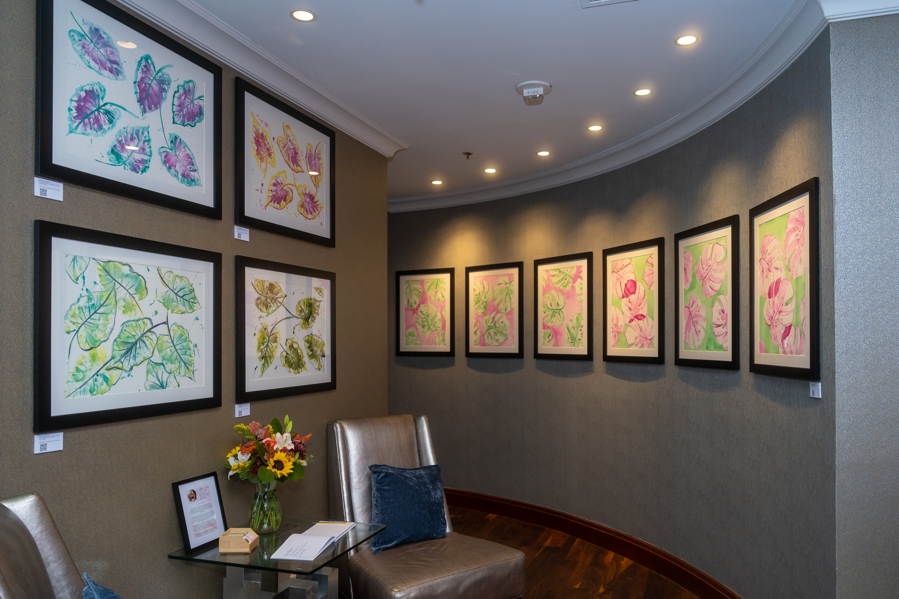 Stephanie Sieren Artist in Residence at Revelry Room Restaurant in Des Moines