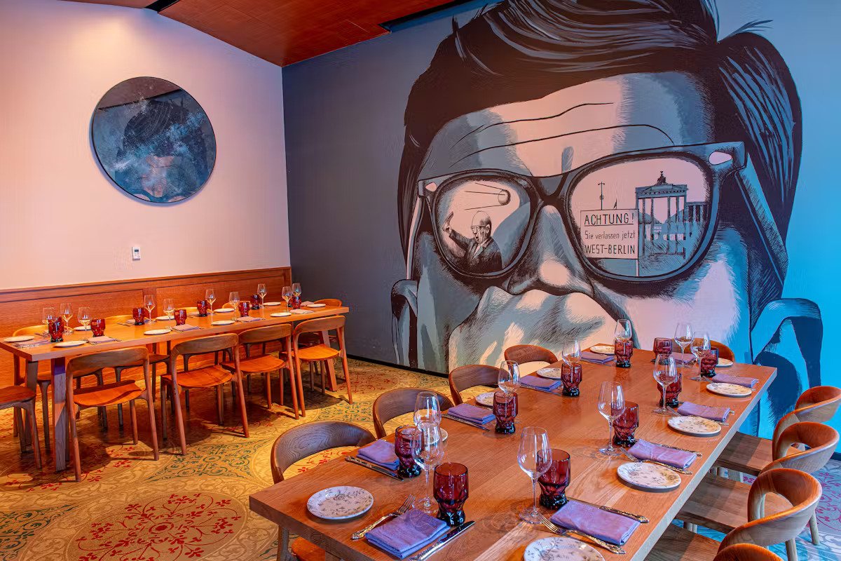 The JFK Room at Jackie Restaurant, Navy Yard, Washington DC