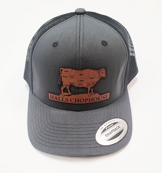 Halls Leather Patch Hat Hall Management Group True hospitality and