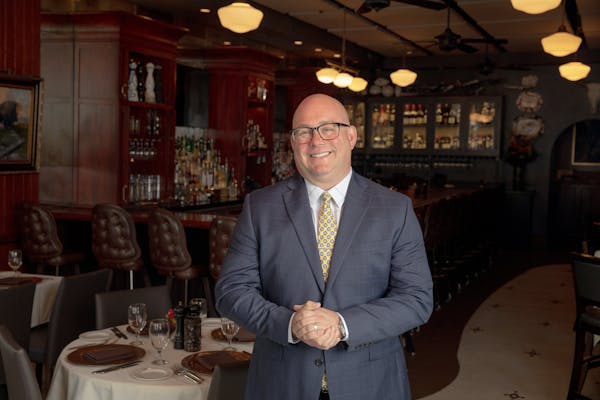 Brent Register, Area Manager standing in Halls Chophouse