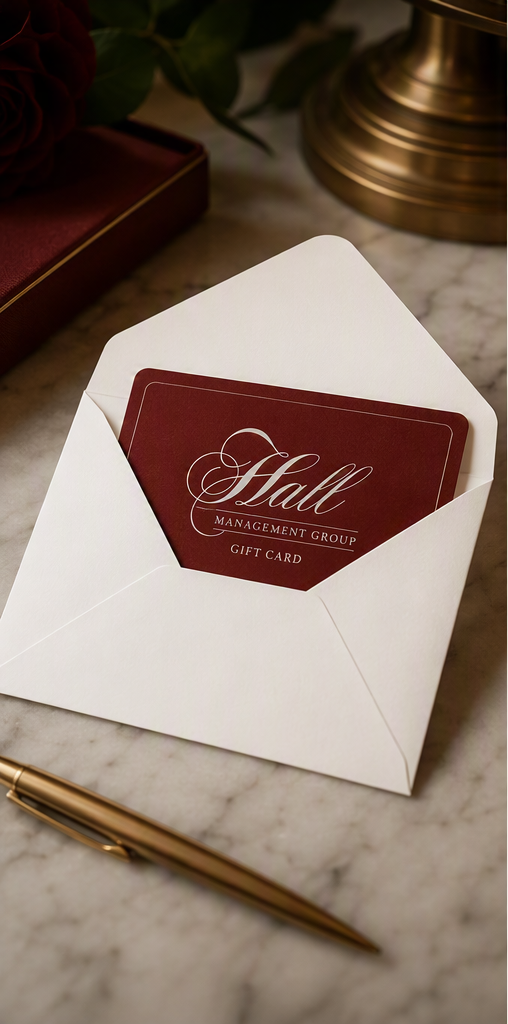 a gift card in a envelope