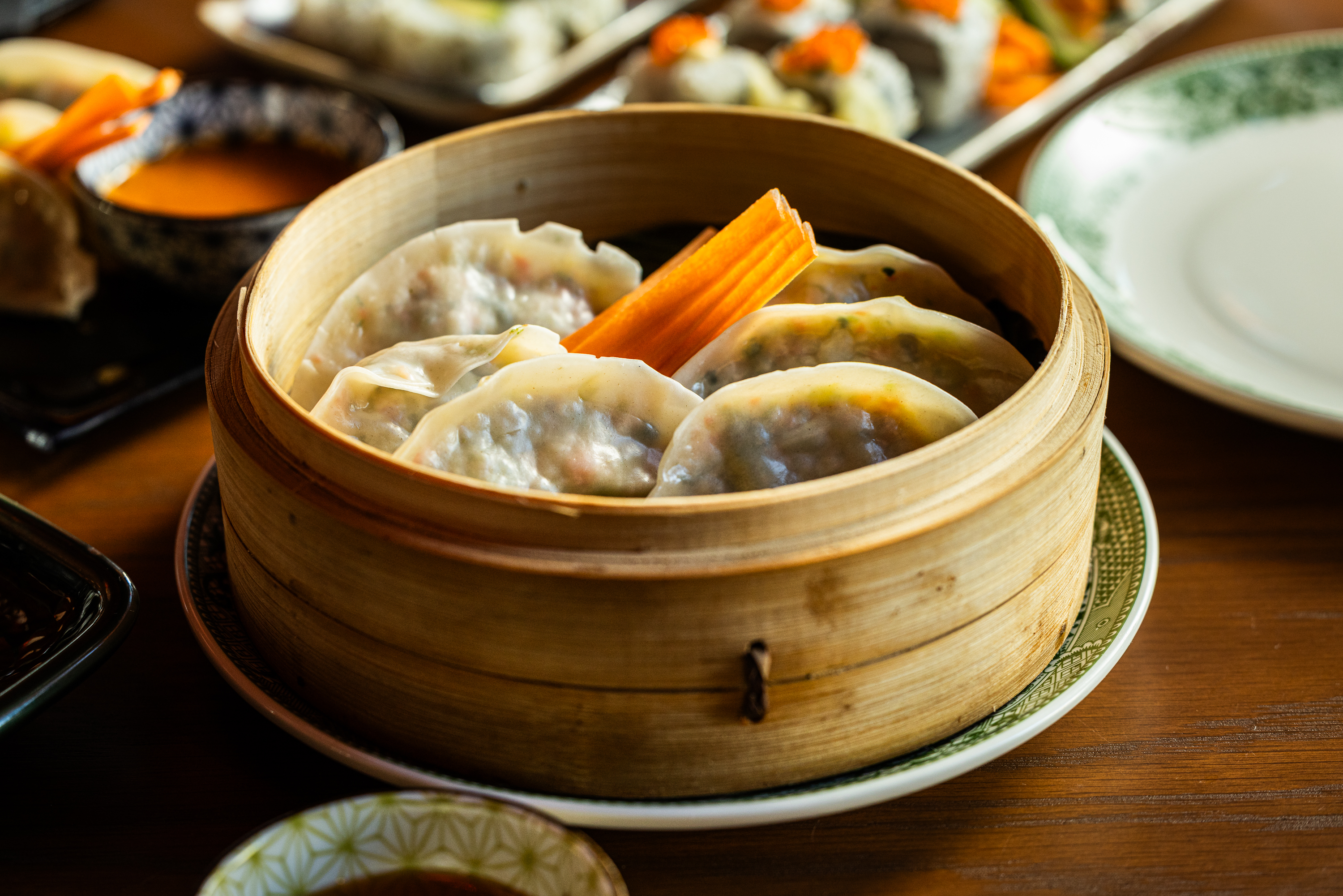 a bowl of food on a plate