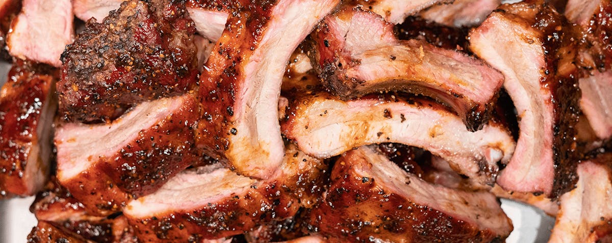 a close up of a piece of meat