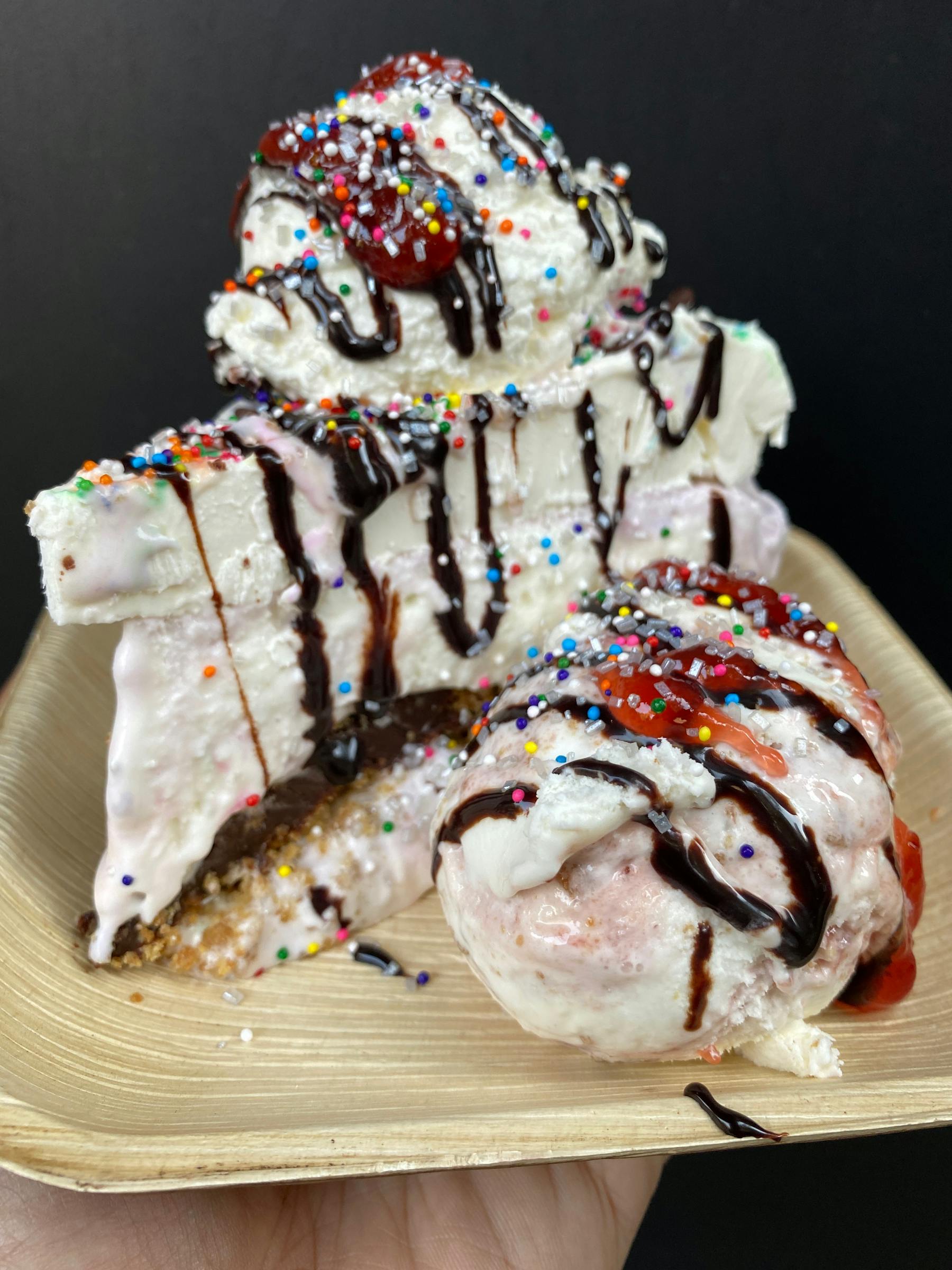 a cake sitting on top of a table