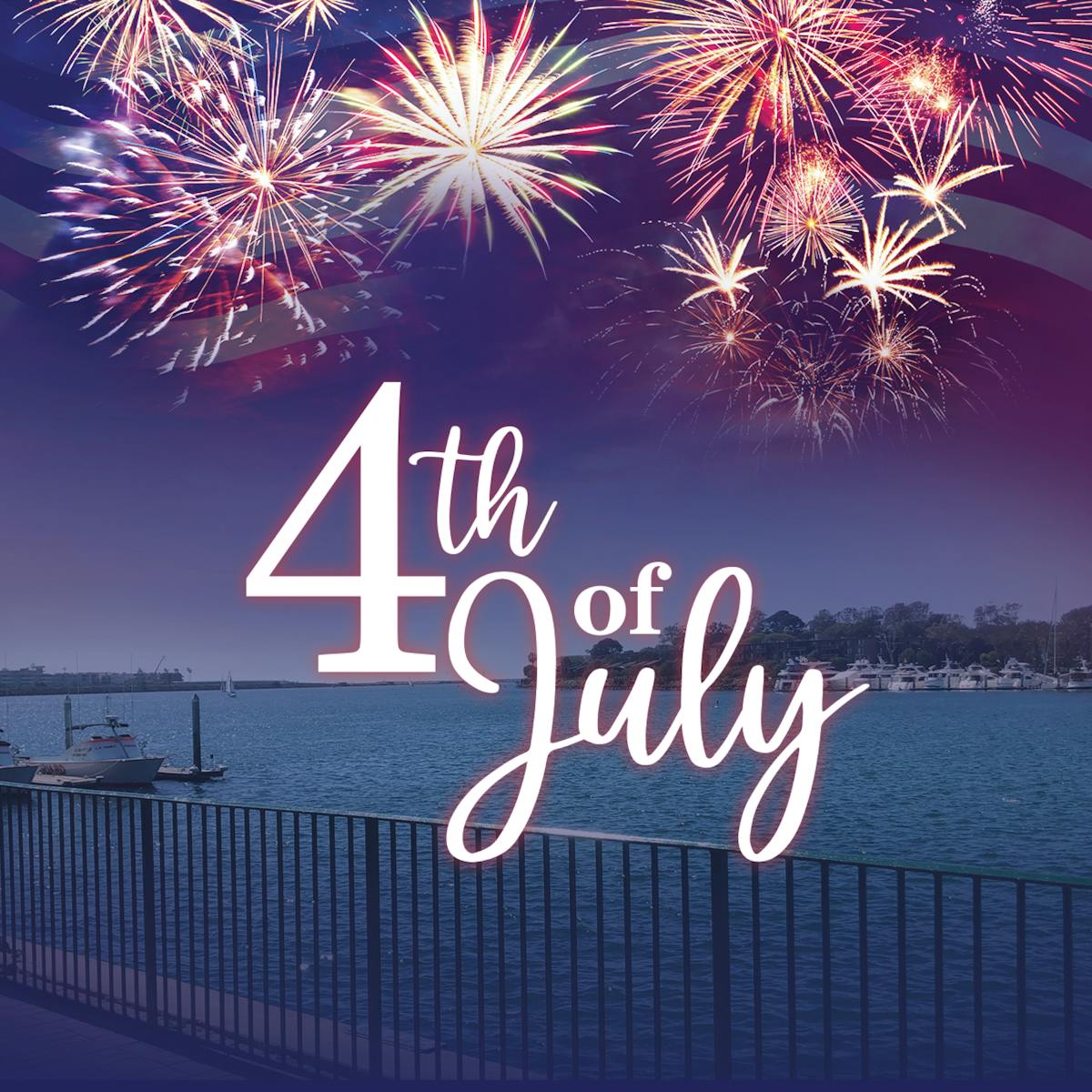fireworks in the sky