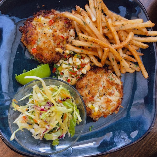 a plate of food