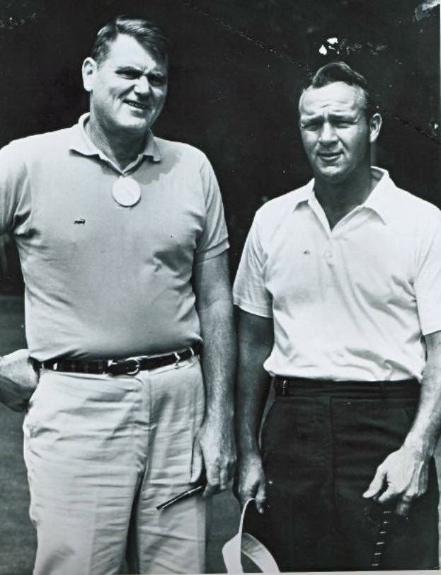 Arnold Palmer et al. posing for a photo