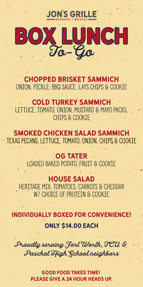 Jons Grille in Fort Worth